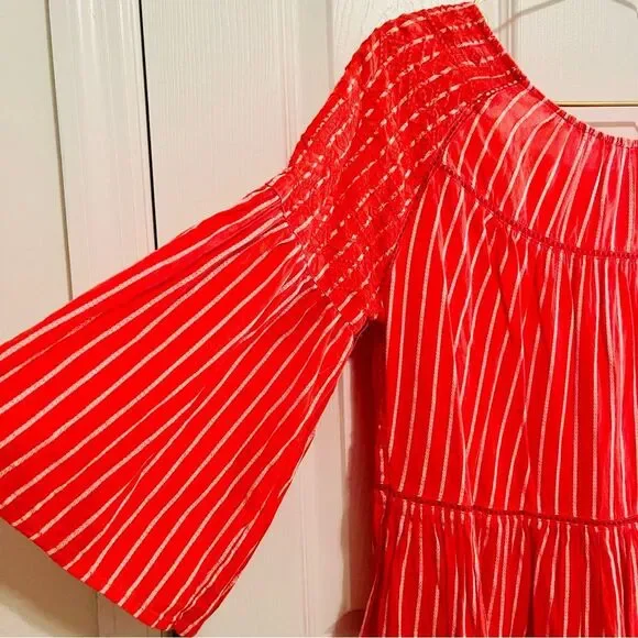 NWOT Free People Striped Dress - Picture 3 of 8